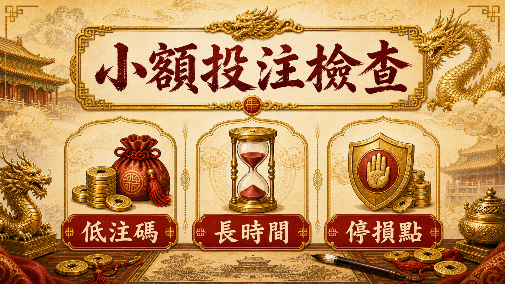 小額投注怎麼玩比較穩健?低注碼、長時間與停損點完整檢查
