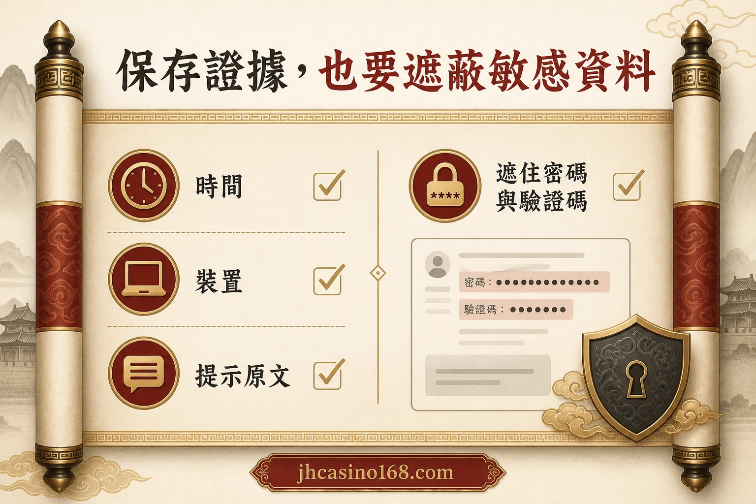 帳號疑似被登入怎麼辦？先檢查裝置、保存證據，再走官方處理｜風險檢查圖