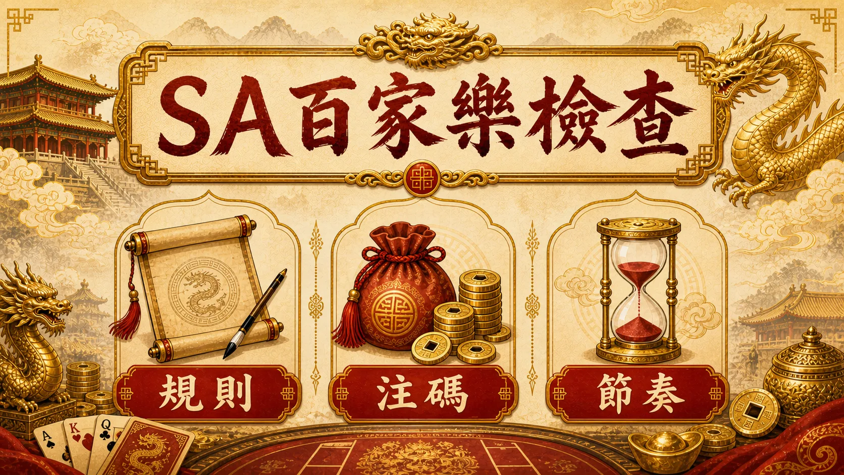 SA 百家樂怎麼判斷?先看規則、注碼與節奏的安全檢查