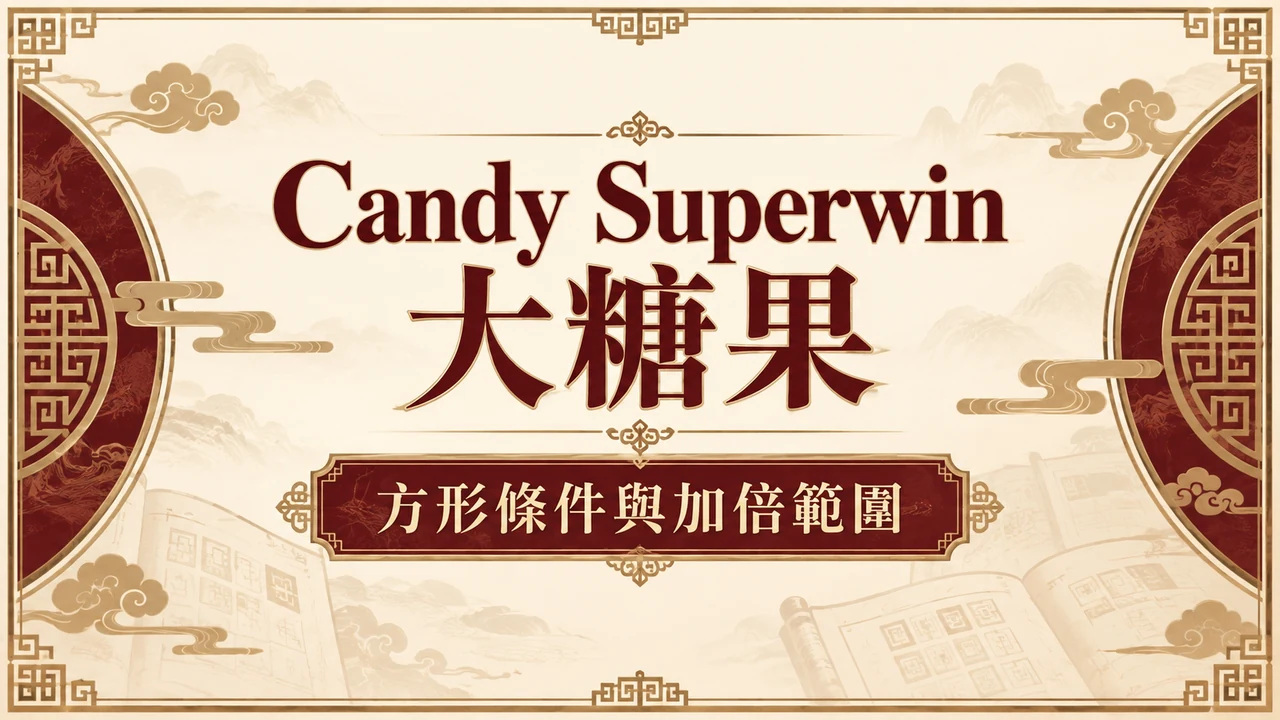 Candy Superwin 大糖果怎麼形成？四格方形與加倍範圍圖解